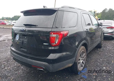 2016 Ford Explorer Sport from USA, damaged, VIN 1FM5K8GT5GGD08812